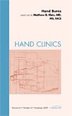 Hand Burns, An Issue of Hand Clinics