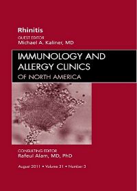 Rhinitis, An Issue of Immunology and Allergy Clinics - E-Book