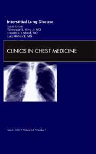 Interstitial Lung Disease, An Issue of Clinics in Chest Medicine