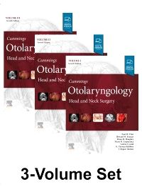 Cummings Otolaryngology