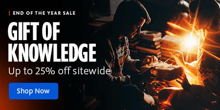 End of Year Sale. Save up to twenty-five percent off sitewide.