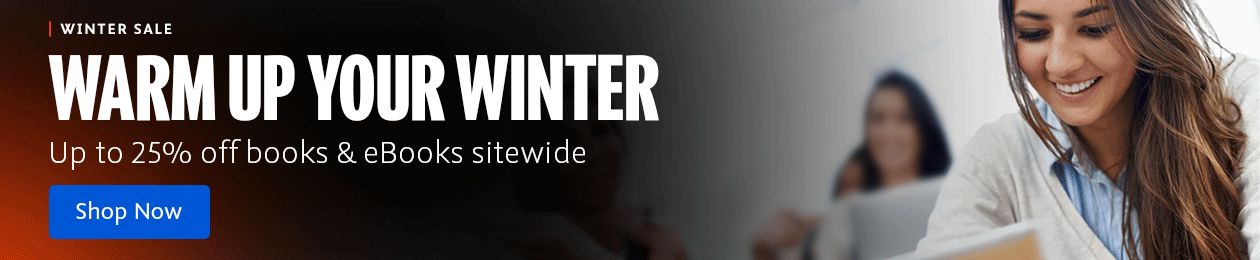 Warm Up Your Winter. Get up to twenty-five percent off books and eBooks sitewide.